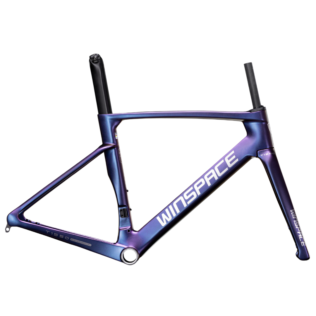 T1550 Gen 2 Carbon Racing Frameset | Road Bike Frame – Winspace T1550 Gen 2 Carbon Racing Frameset | Road Bike Frame – Winspace