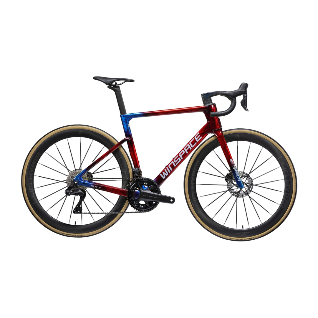 【自転車】winspace zero SL 380mm/105mm WINSPACE ZERO SL 一体型カーボンハンドルバー(ディスクブレーキ用