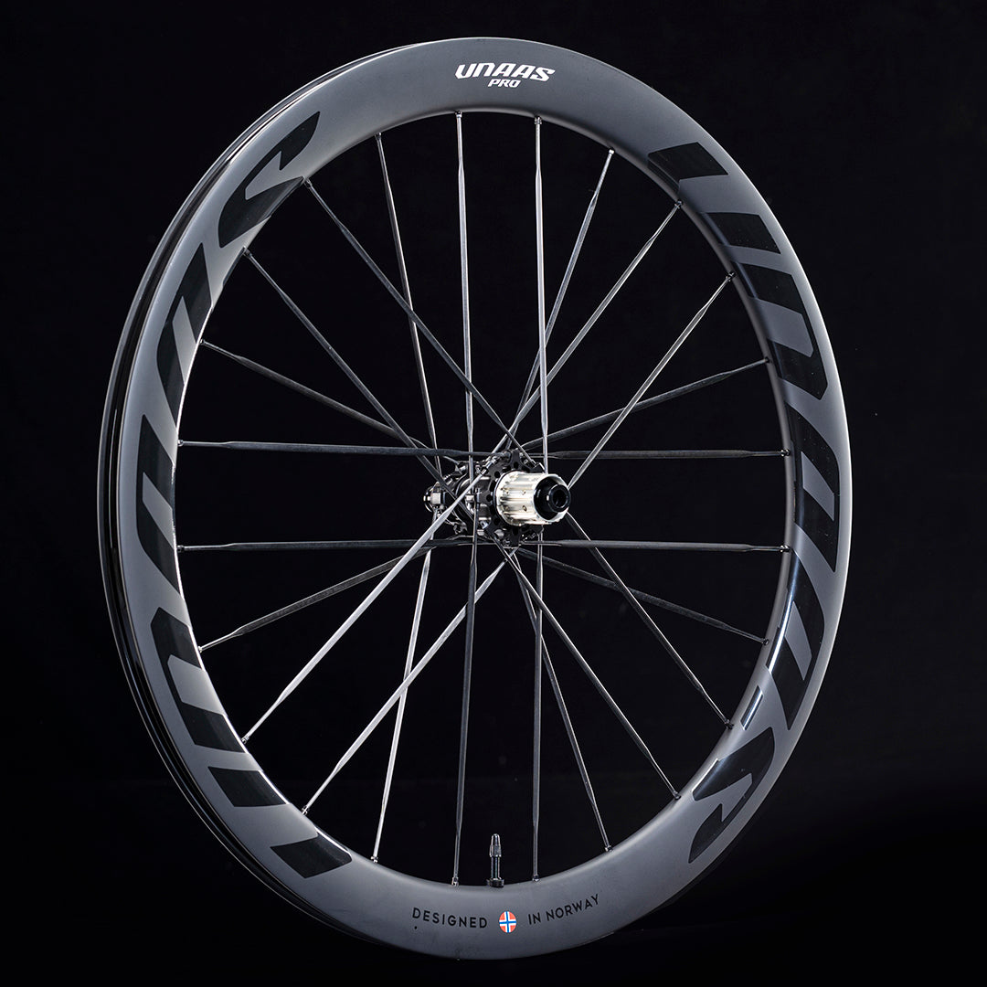 UNAAS Pro D50 Disc Wheels | 50mm Carbon, Black – Winspace