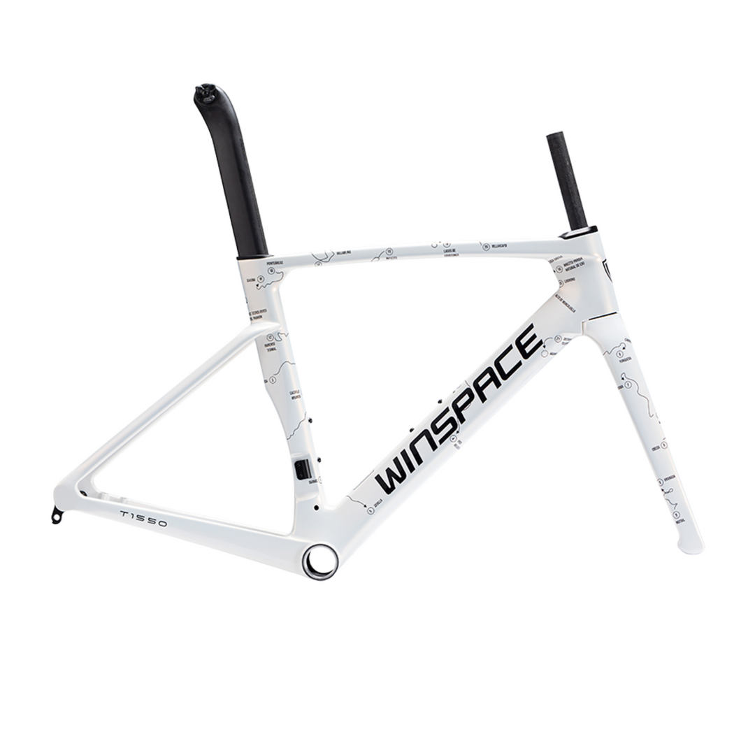 T1550 Gen 2 Carbon Racing Frameset | Road Bike Frame – Winspace T1550 Gen 2 Carbon Racing Frameset | Road Bike Frame – Winspace